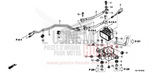 MODULATEUR ABS CRF1000DG de 2016